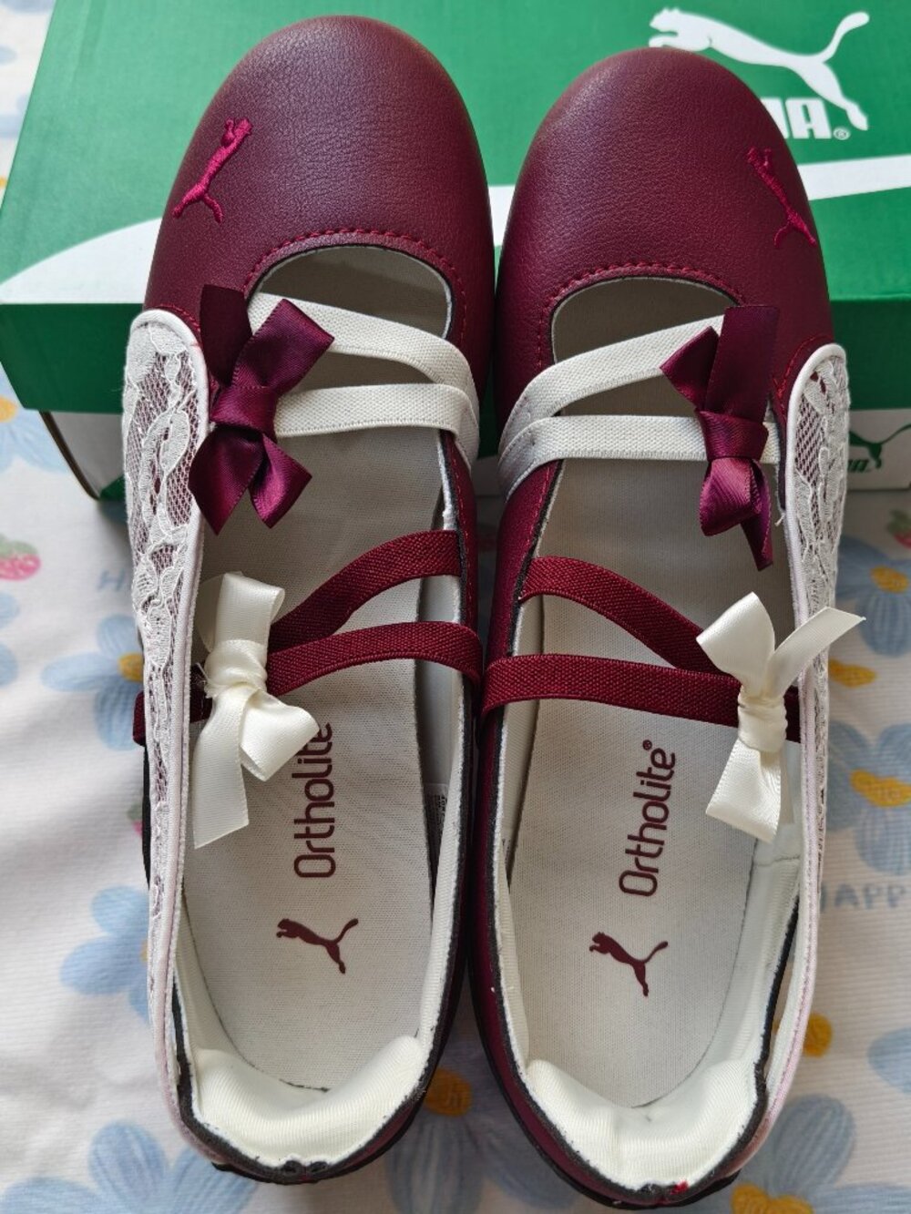 PUMA ballet style Mary Jane shoes for women